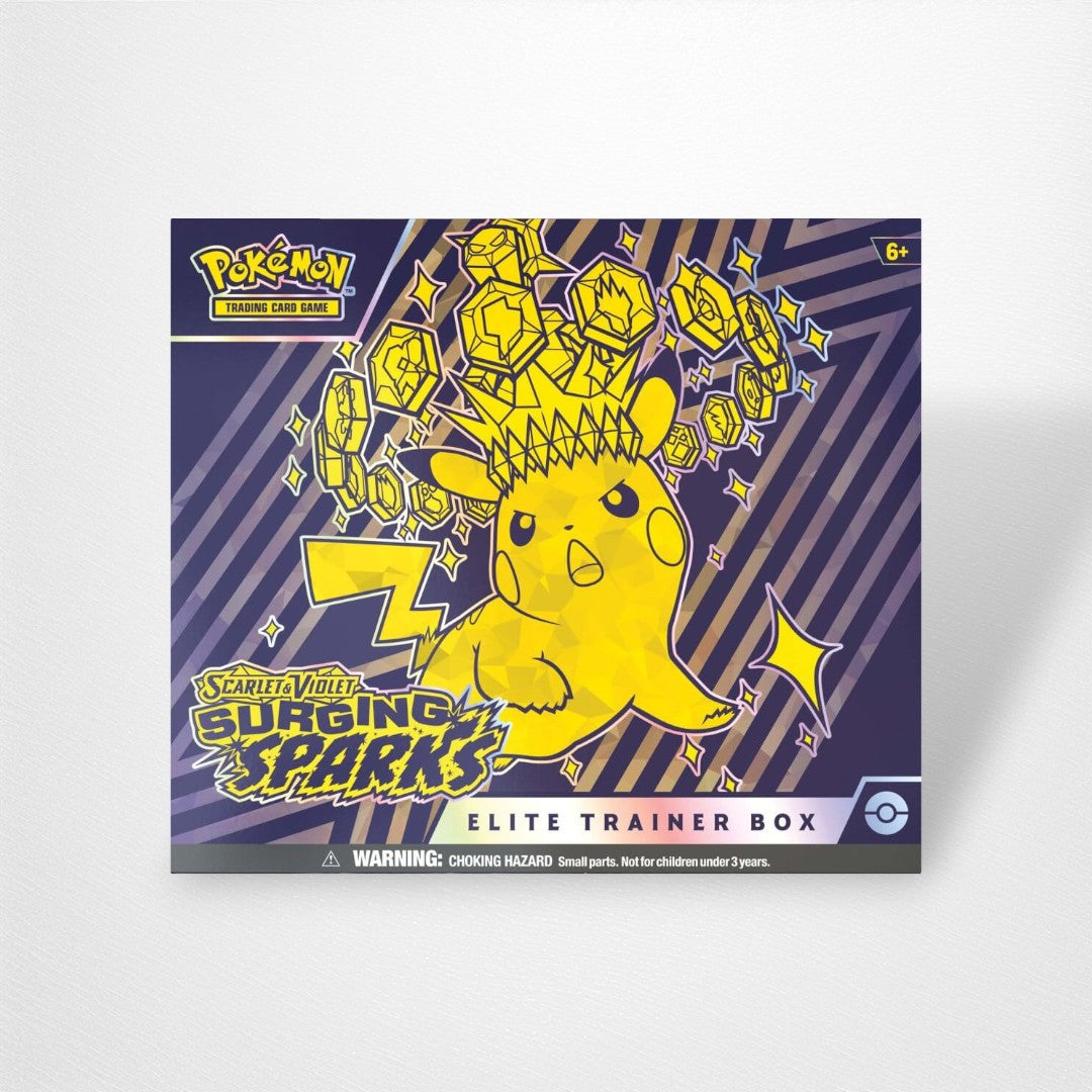 POKÉMON TCG Surging Sparks Elite Trainer Box - Scarlet & Violet 8 - Pop Culture Larrikin 