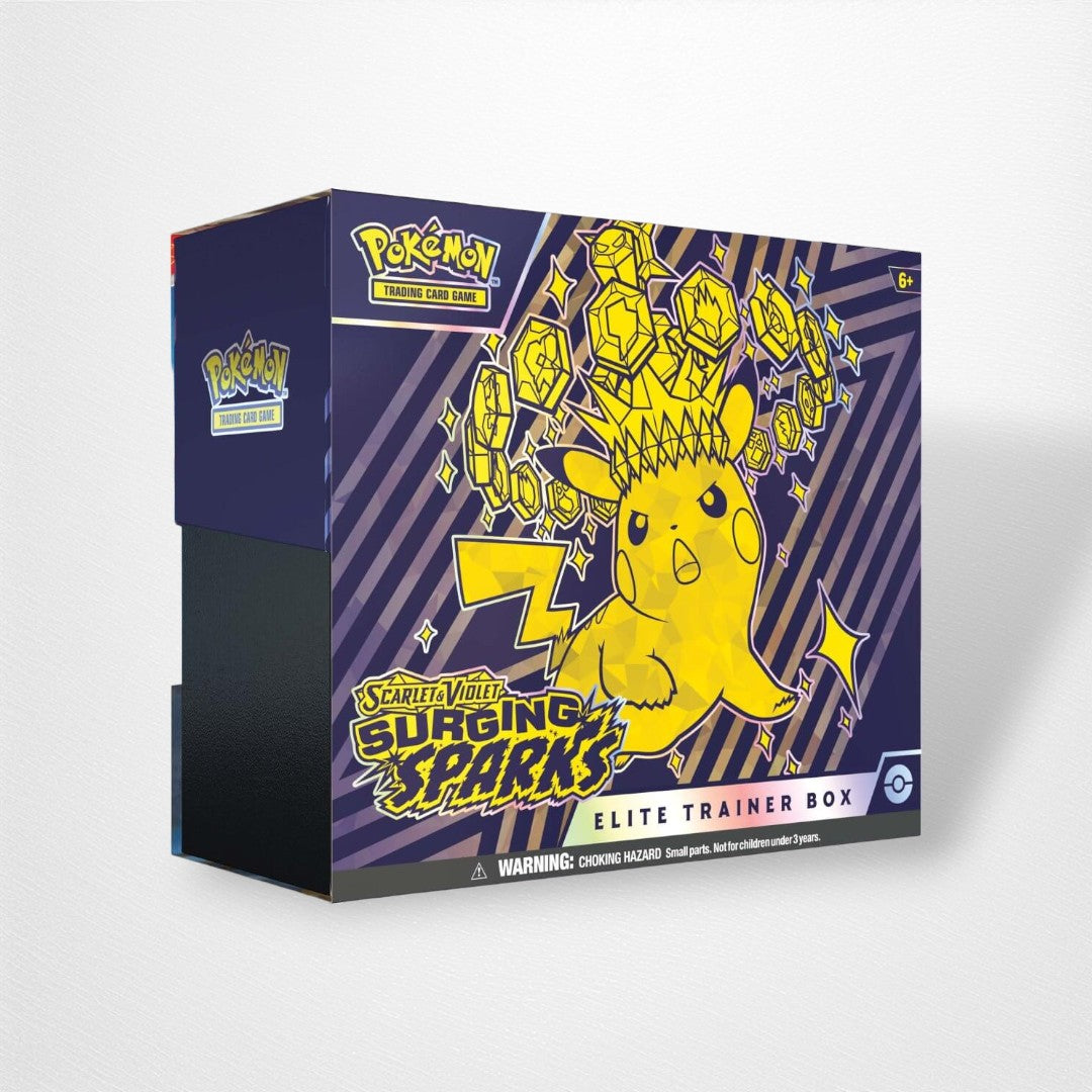 POKÉMON TCG Surging Sparks Elite Trainer Box - Scarlet & Violet 8 - Pop Culture Larrikin 