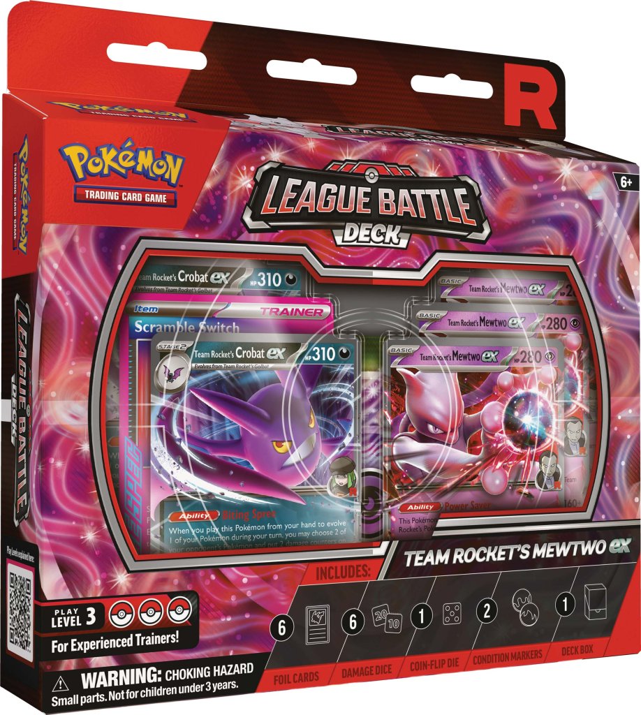 (Pre-Order) Team Rocket’s Mewtwo ex League Battle Deck Pokemon TCG
