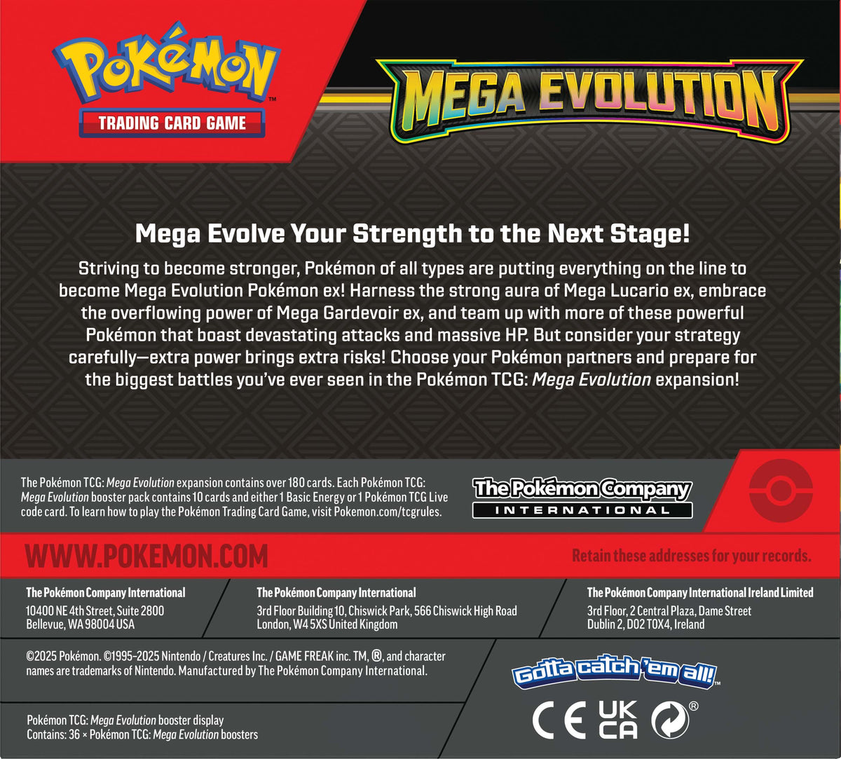 Image of Pokémon TCG Mega Evolutions Enhanced Booster Box - Pop Culture Larrikin 