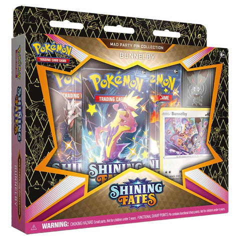 Pokemon: Shining Fates Mad Party Pin Collection (Various)