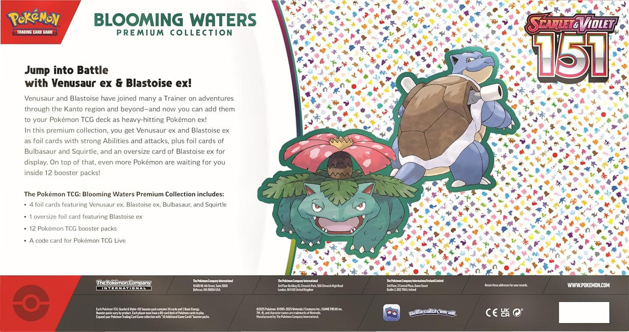 Pokemon TCG: Blooming Waters Premium Collection (in-Store Only) - Pop Culture Larrikin 