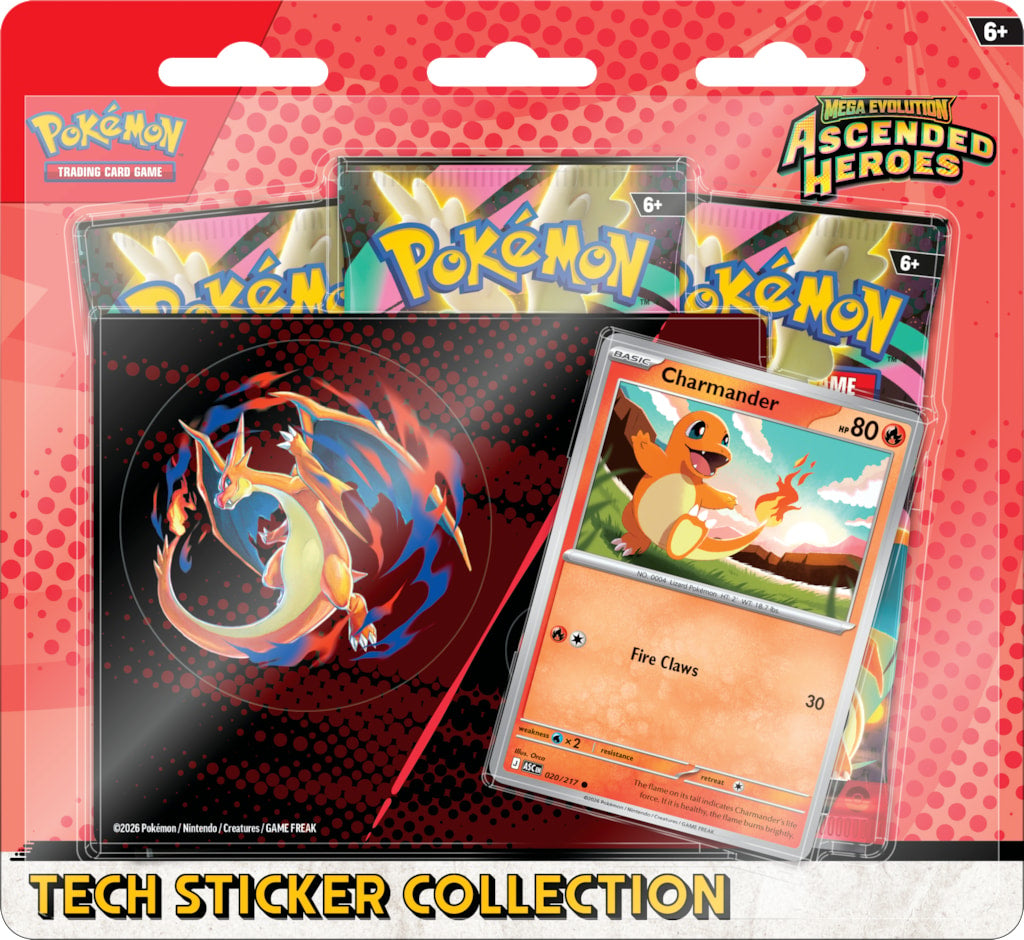 Image of (Pre-Order) ME Ascended Heroes - Phantasmal Flames Three Booster Blister Pokemon TCG - Pop Culture Larrikin 