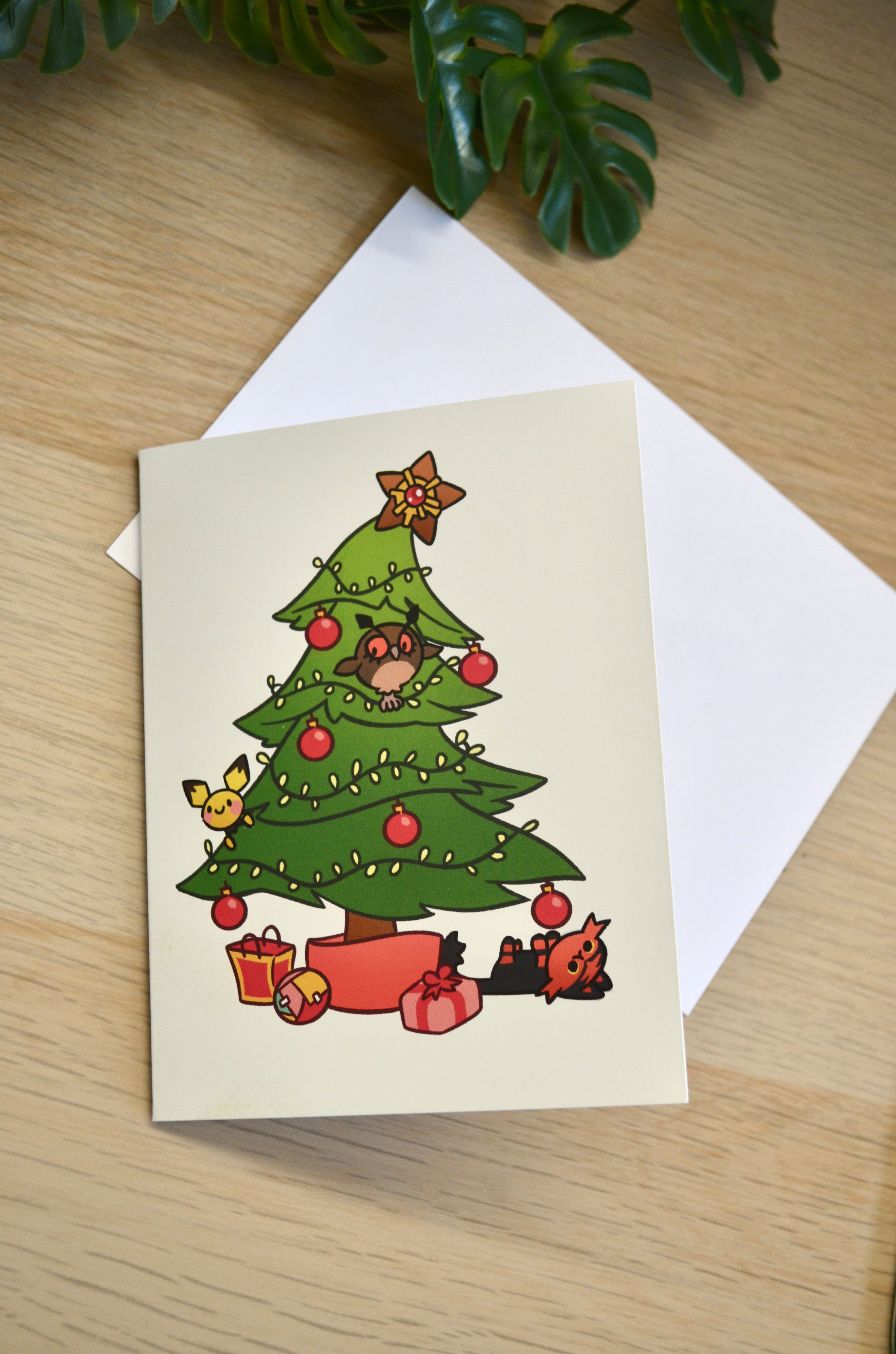 Local Artist Christmas Card - @ashalind.draws