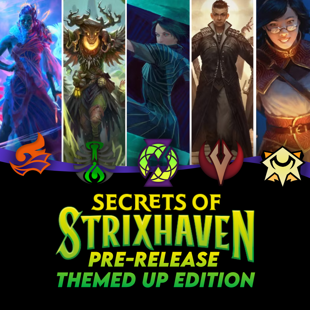 Magic Secrets of Strixhaven THEMED UP Prerelease Sealed Event Ticket - In-Store Only