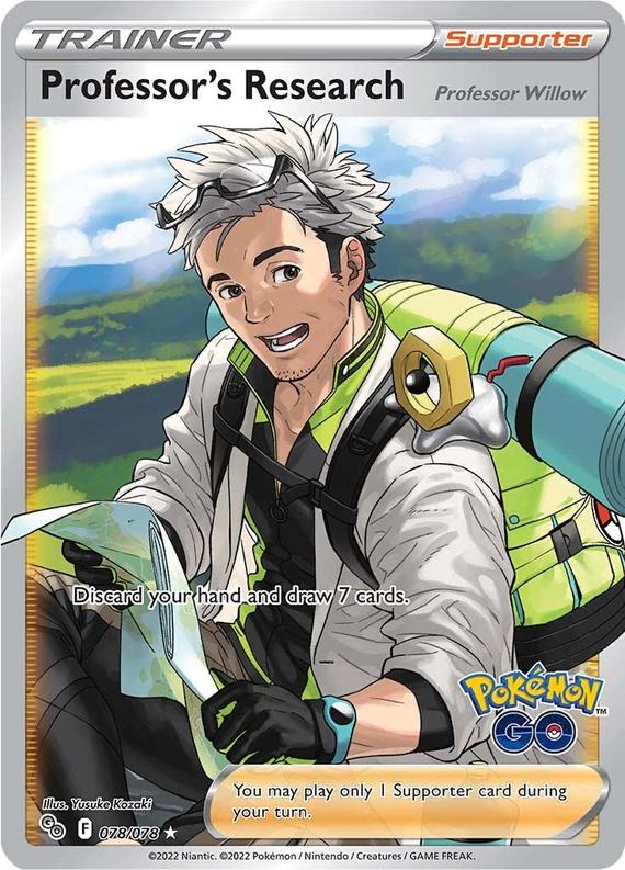 Image of Professor's Research (Professor Willow) Pokemon Go (pgo) #78