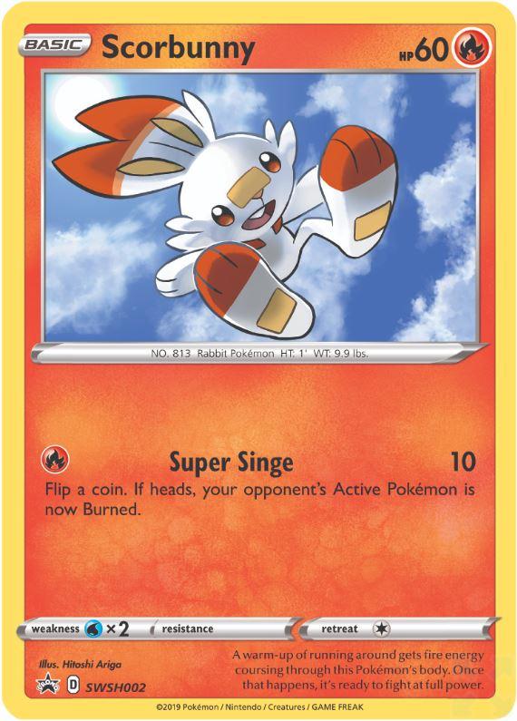 Image of Scorbunny Sword and Shield Promos #SWSH002