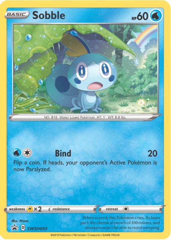 Image of Sobble Sword and Shield Promos #SWSH003