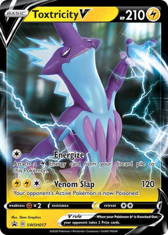 Image of Toxtricity V Sword and Shield Promos #SWSH017