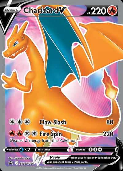 Image of Charizard V Sword and Shield Promos #SWSH050
