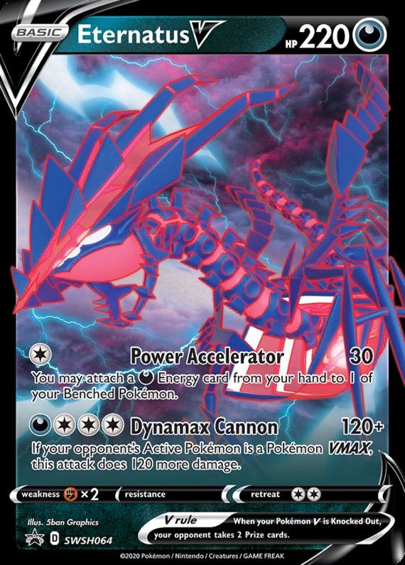 Image of Eternatus V Sword and Shield Promos #SWSH064