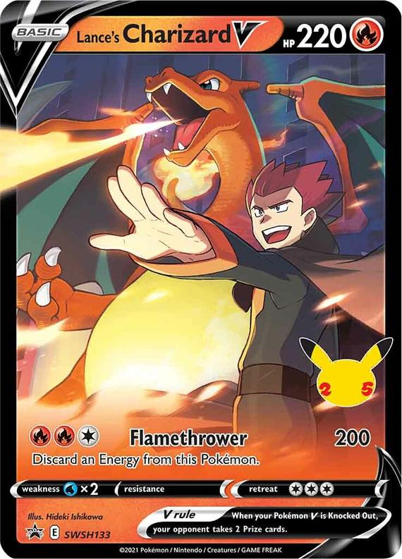 Image of Lances Charizard V Sword and Shield Promos #SWSH133