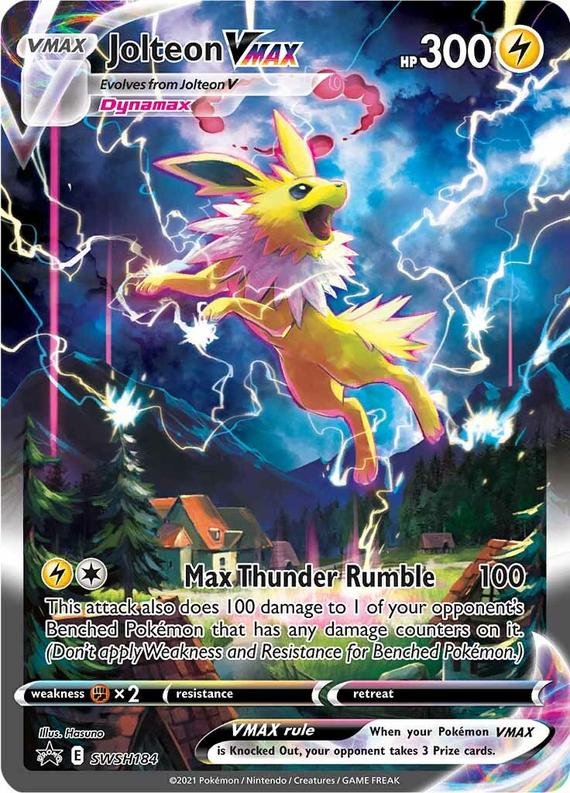 Image of Jolteon VMAX Sword and Shield Promos #SWSH184