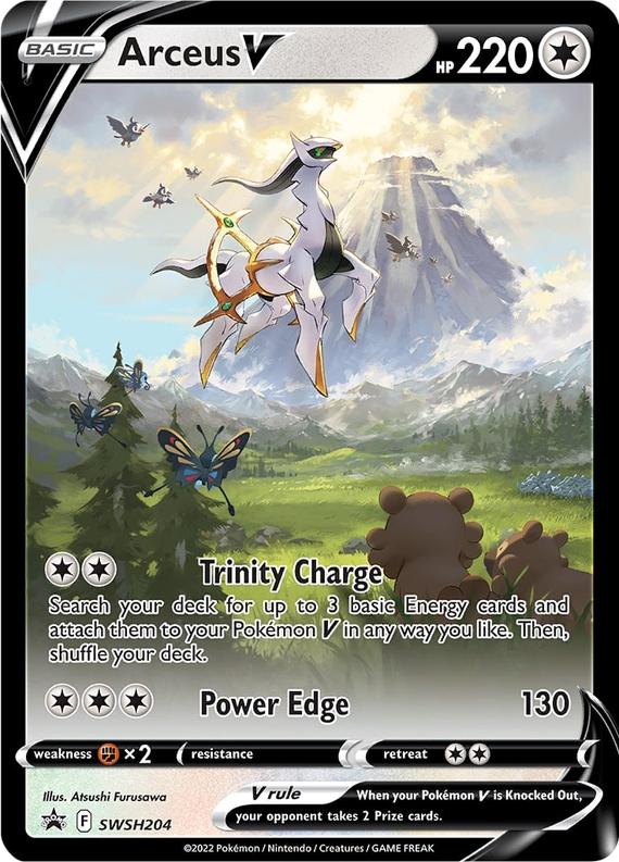 Image of Arceus V Sword and Shield Promos #SWSH204