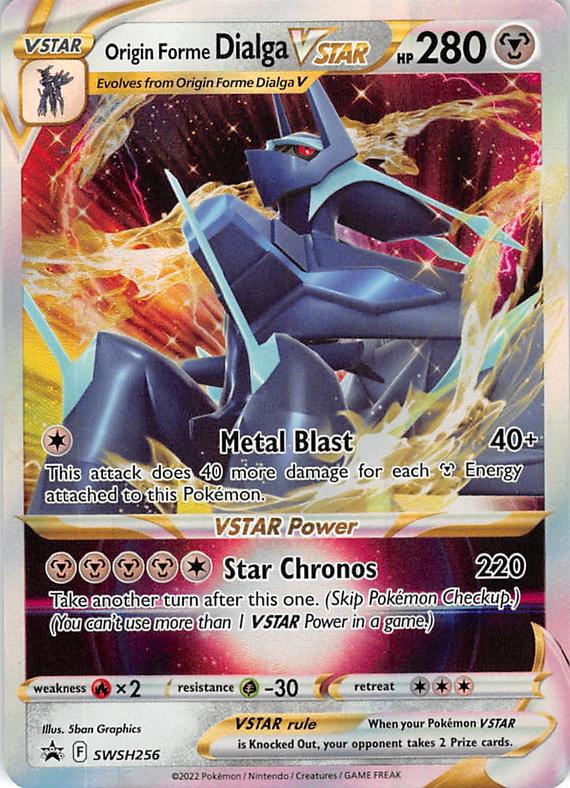Image of Origin Forme Dialga VSTAR Sword and Shield Promos #SWSH256