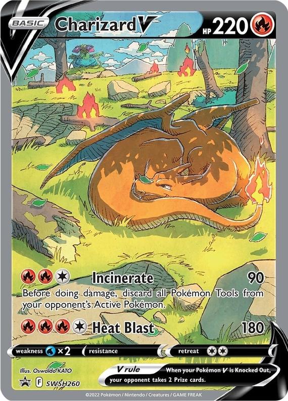 Image of Charizard V Sword and Shield Promos #SWSH260