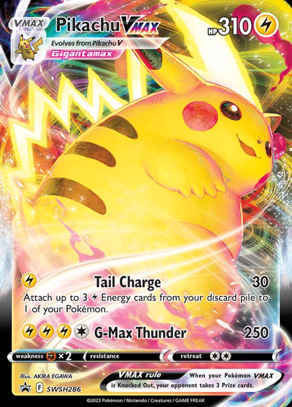 Image of Pikachu VMAX Sword and Shield Promos #SWSH286