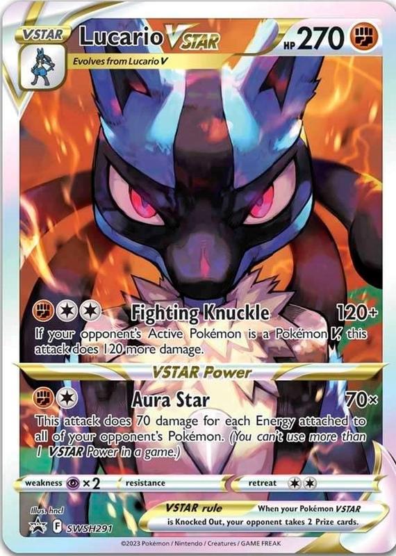 Image of Lucario VSTAR Sword and Shield Promos #SWSH291
