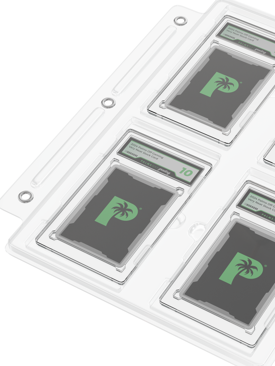 PSA 4-Slot Pages 5pc - Palms Off Gaming