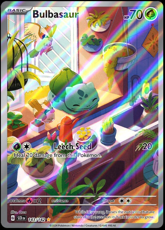 Image of Bulbasaur Stellar Crown (SCR) #143