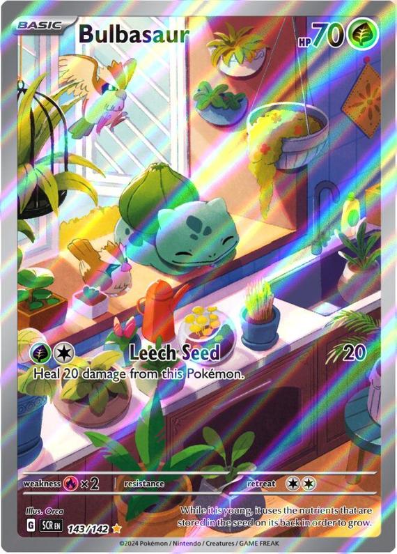 Image of Bulbasaur Stellar Crown (SCR) #143