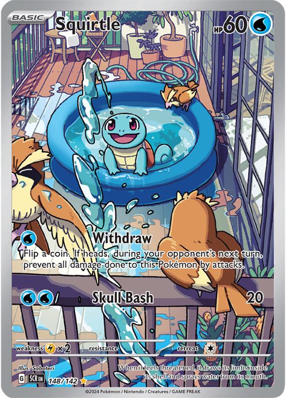 Image of Squirtle Stellar Crown (SCR) #148
