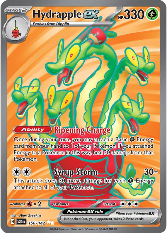 Image of Hydrapple ex Stellar Crown (SCR) #156