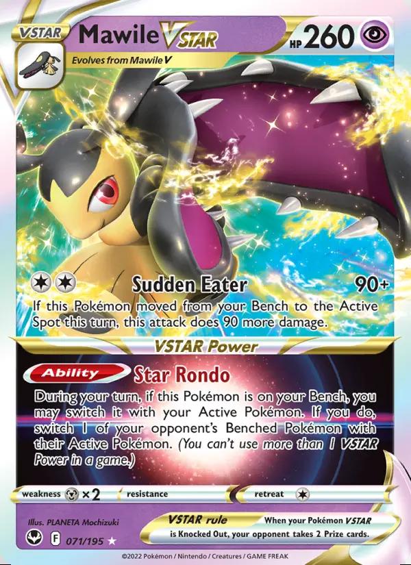 Image of Mawile VSTAR Silver Tempest (SIT) #071