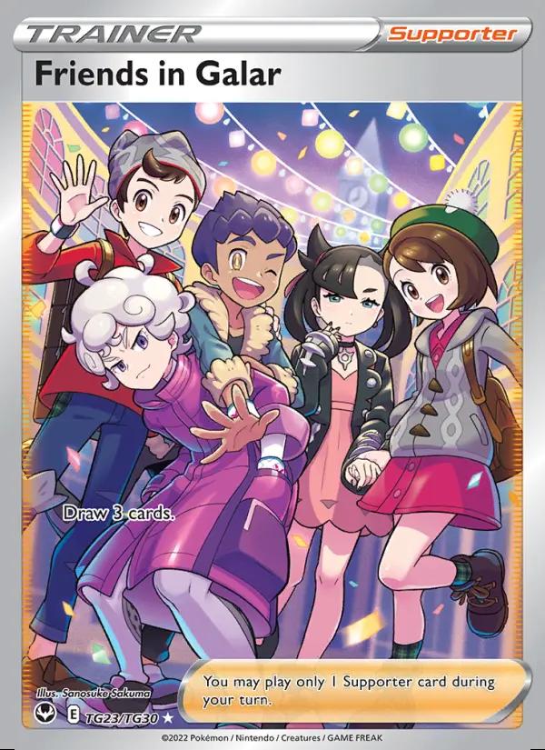 Image of Friends in Galar Silver Tempest (SIT) #TG23