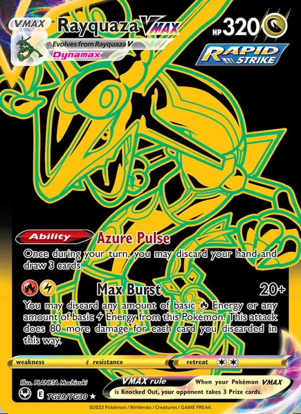 Image of Rayquaza VMAX Silver Tempest (SIT) #TG29