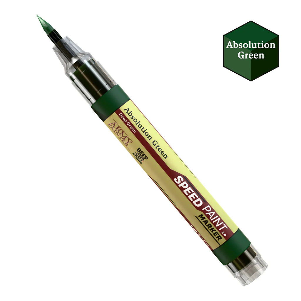 Army Painter - Speedpaint Marker: Absolution Green