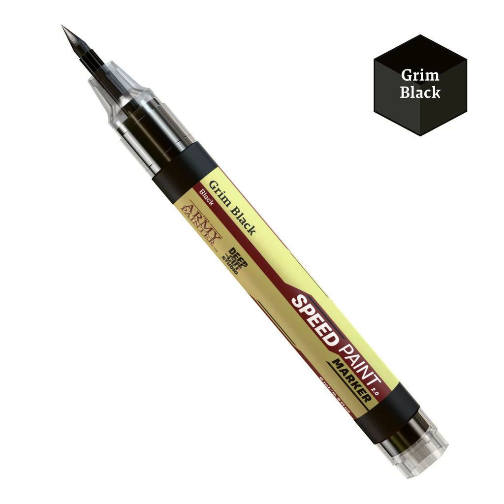 Army Painter - Speedpaint Marker: Grim Black