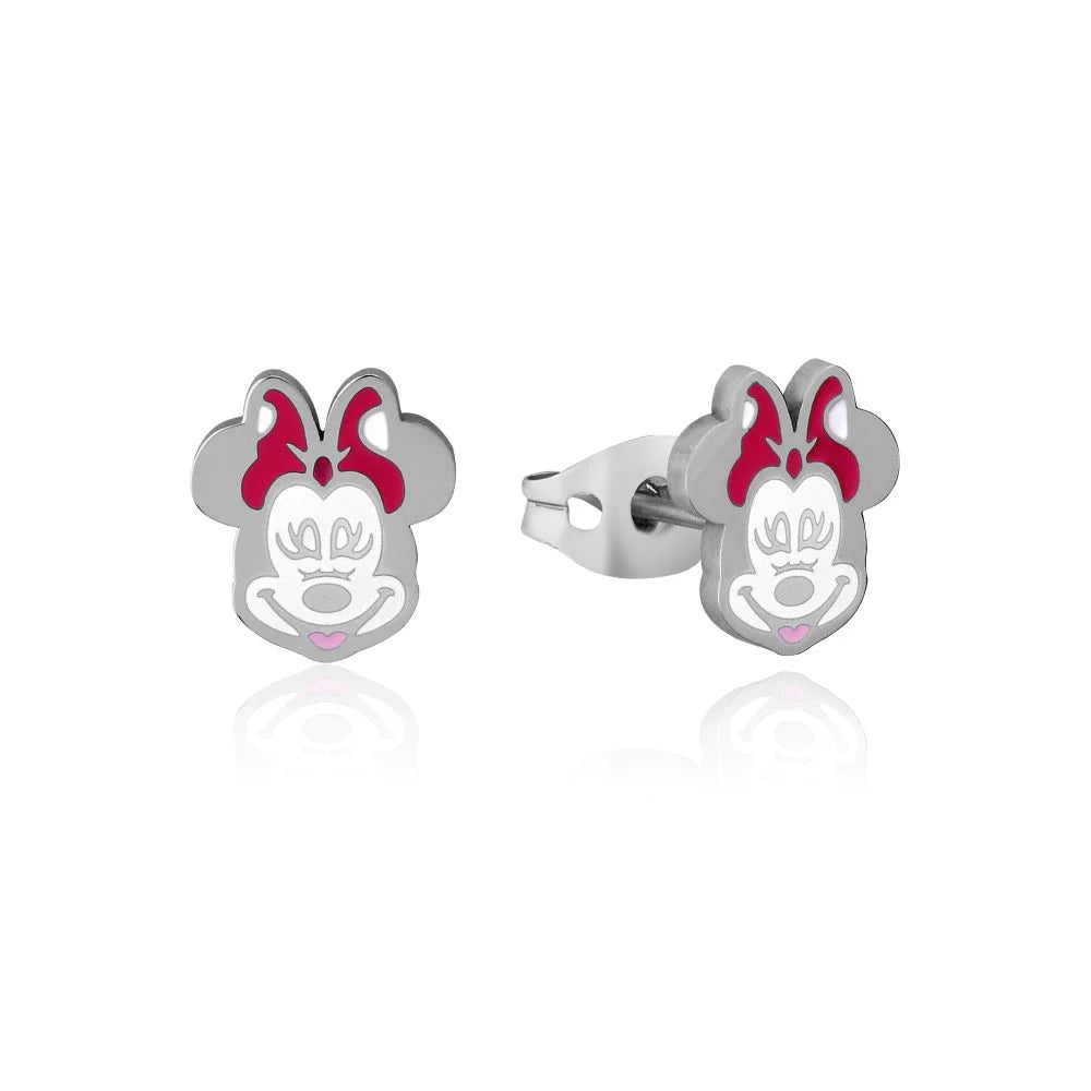 Disney Slat pack range Minnie Mouse enamel stud earrings - Couture Kingdom - Pop Culture Larrikin 