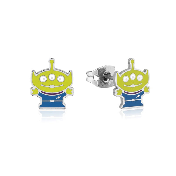 Disney Pixar Toy Story Alien Stud Earrings