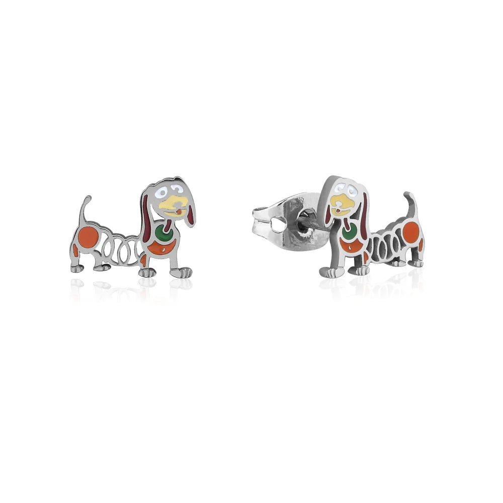 Disney Pixar Toy Story Slat pack Slinky Dog stud earrings - Couture Kingdom - Pop Culture Larrikin 