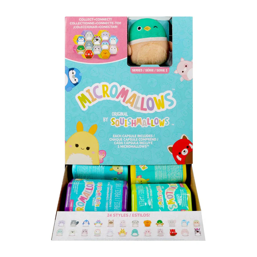 SQUISHMALLOWS Micromallows 2.5inch Blind Capsule (assorted)