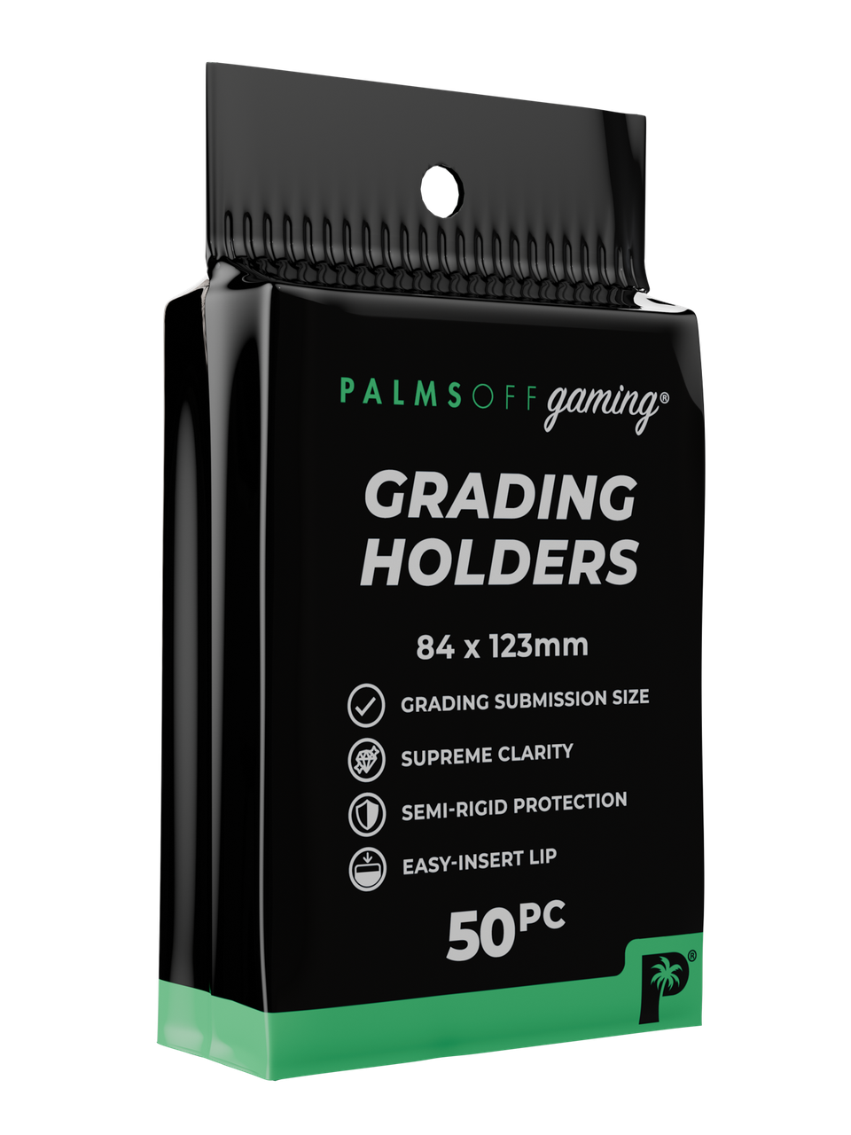 Semi Rigid Grading Holders 50pc - Palms Off Gaming