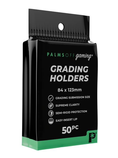 Semi Rigid Grading Holders 50pc - Palms Off Gaming