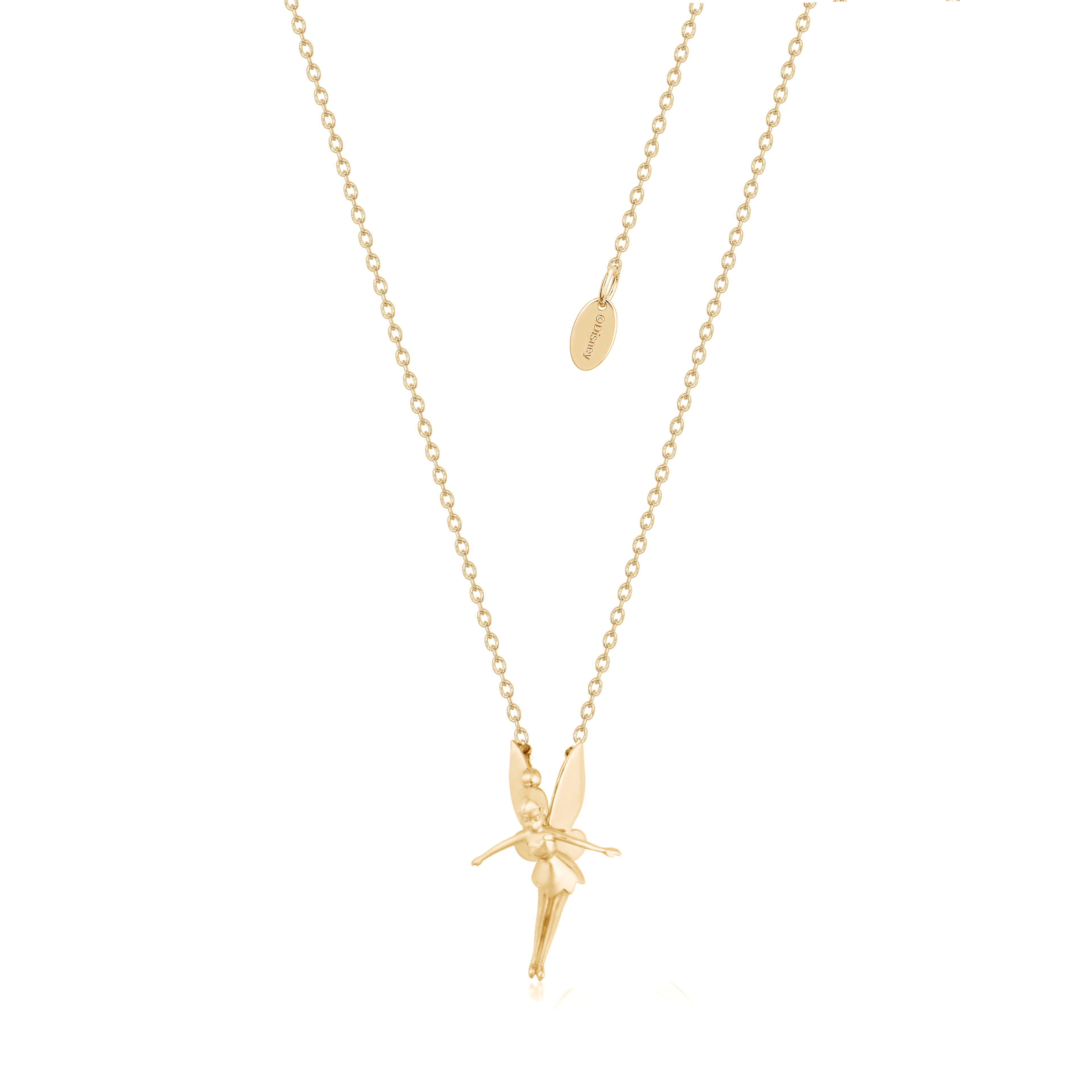 Disney Precious Metal Tinker Bell Necklace