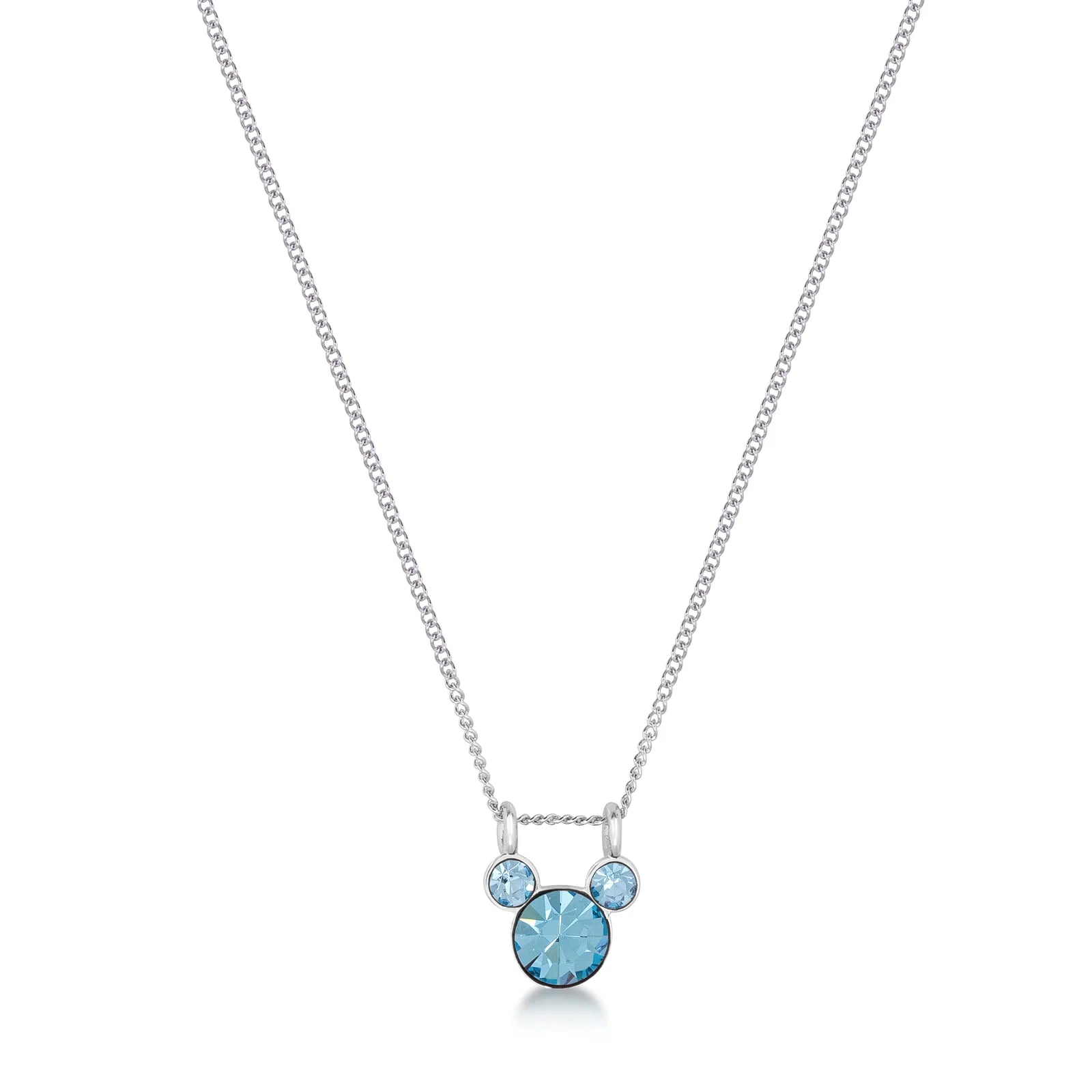 Disney Slat pack range Mickey March birthstone necklace - Couture Kingdom - Pop Culture Larrikin 
