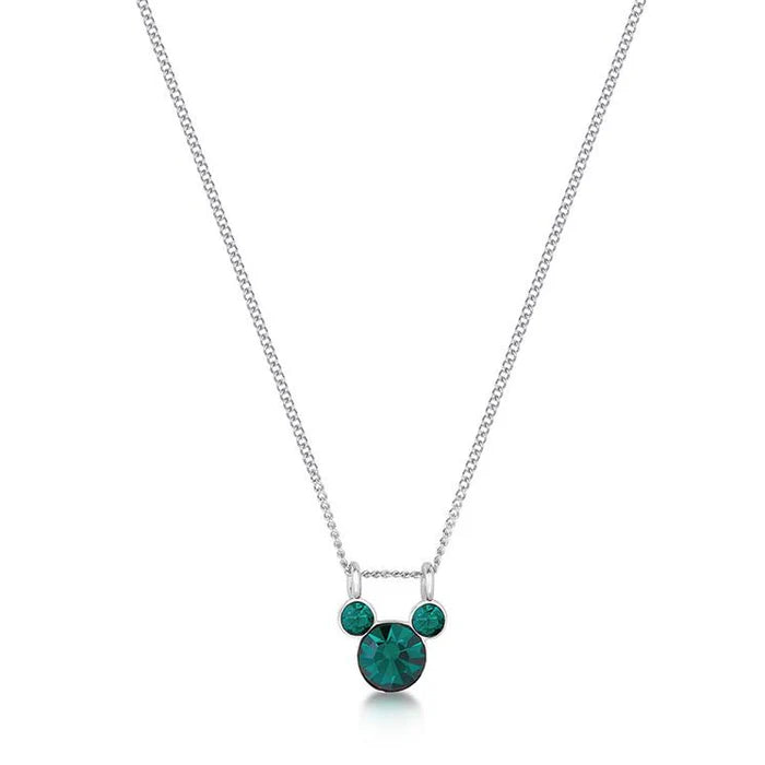Disney Slat pack range Mickey May birthstone necklace - Couture Kingdom - Pop Culture Larrikin 