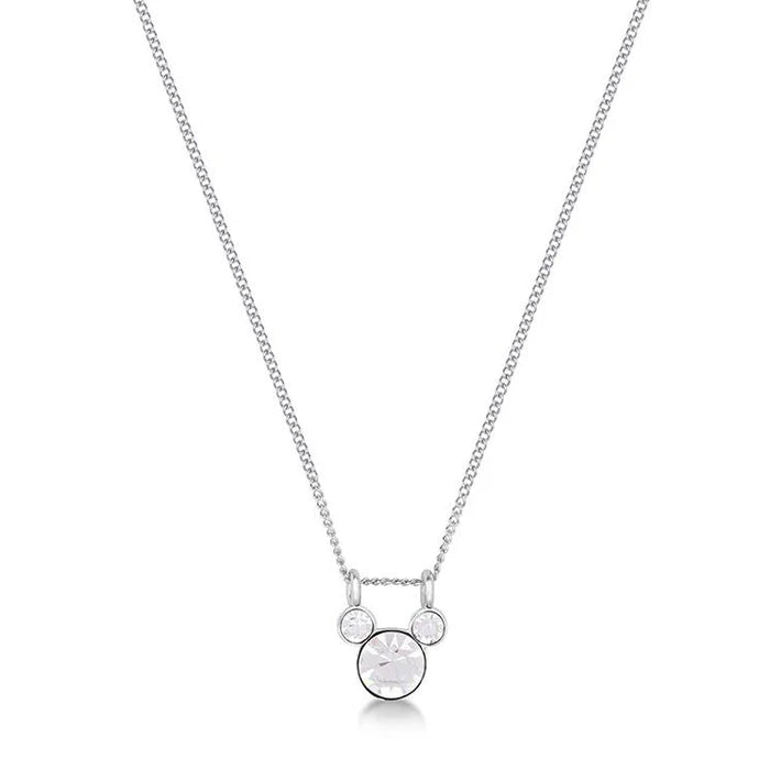 Disney Slat pack range Mickey April birthstone necklace - Couture Kingdom - Pop Culture Larrikin 