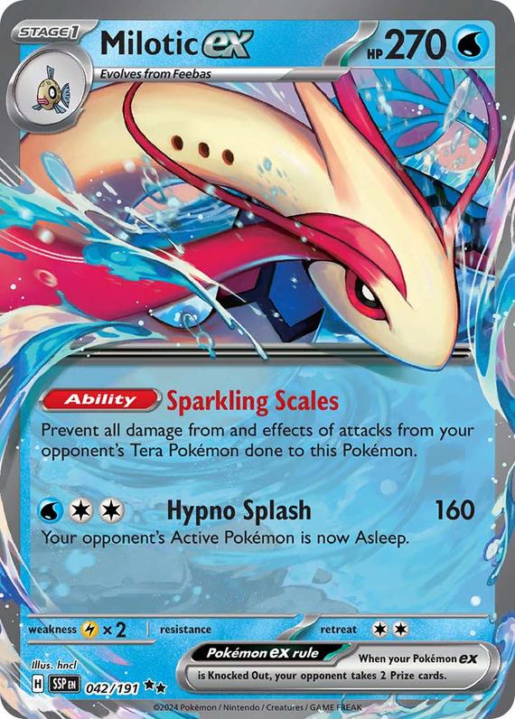 Image of Milotic ex Surging Sparks (SSP) #042