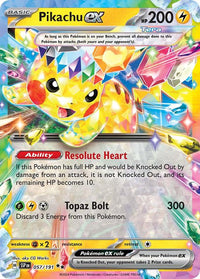 Image of Pikachu ex Surging Sparks (SSP) #057