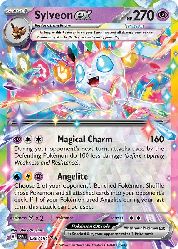 Image of Sylveon ex Surging Sparks (SSP) #086