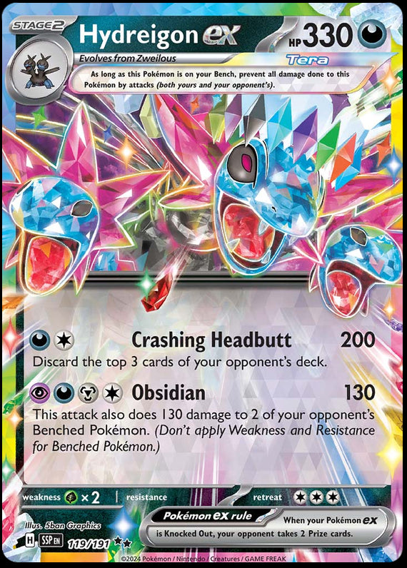 Image of Hydreigon ex Surging Sparks (SSP) #119