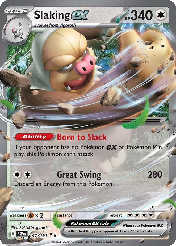 Image of Slaking ex Surging Sparks (SSP) #147