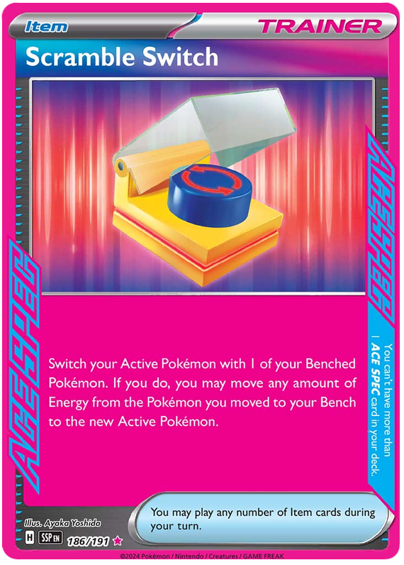 Image of Scramble Switch Surging Sparks (SSP) #186