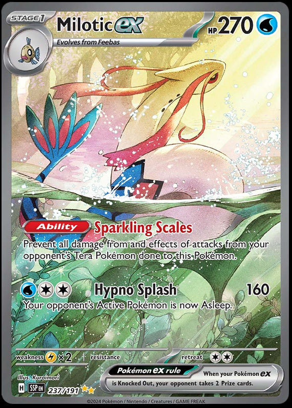 Image of Milotic ex Surging Sparks (SSP) #237