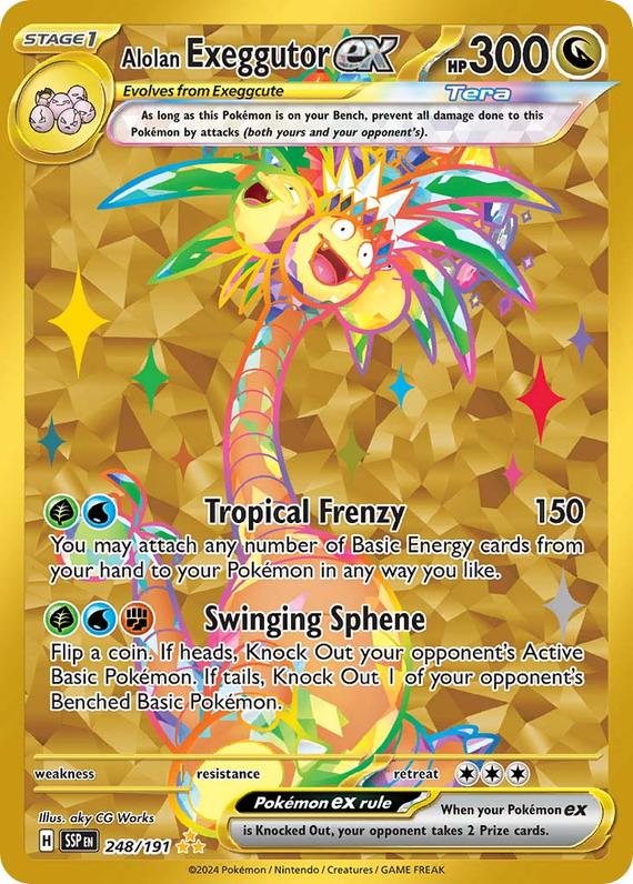 Image of Alolan Exeggutor ex Surging Sparks (SSP) #248
